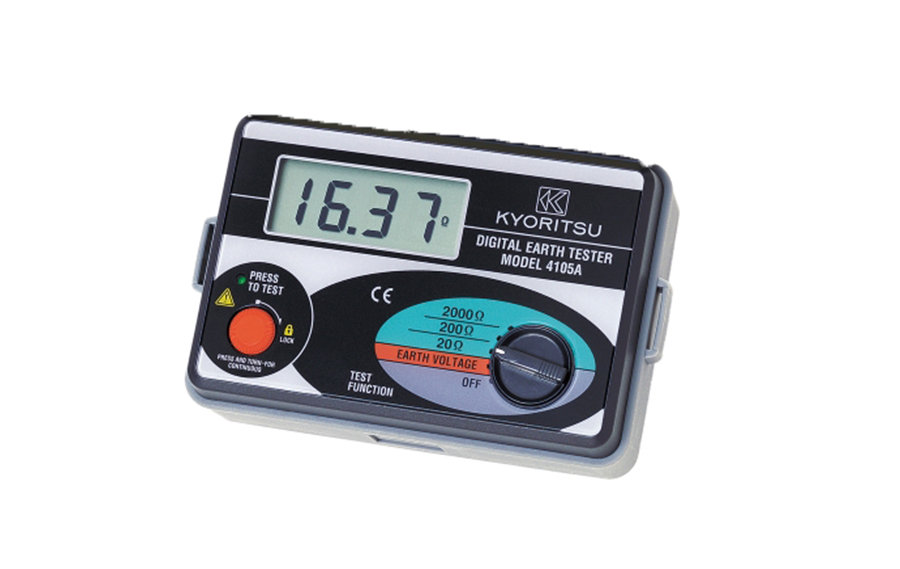 Đồng hồ đo điện trở đất Kyoritsu: Hiển thị 4105A