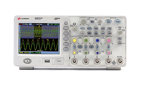 Máy hiện sóng số KEYSIGHT DSO1014A (100 MHz, 2 GSa/sec, 4 kênh)