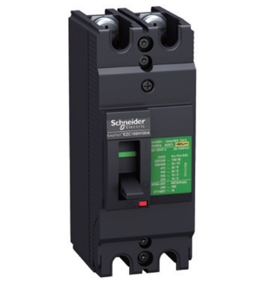 Aptomat MCCB Easypact 2P type H 50kA 15A EZC100H2015