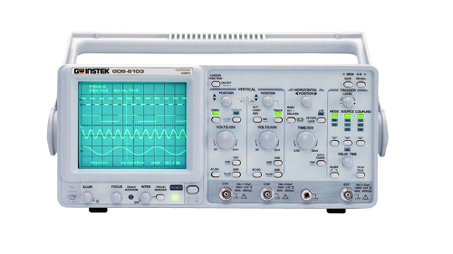 Máy hiện sóng tương tự GWInstek GOS-6103C ( 100MHz, 2CH, Delayed Sweep)