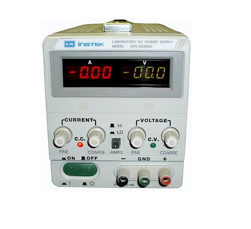 Nguồn DC tuyến tính GW instek GPS-3030D (30V, 3A, 90W)