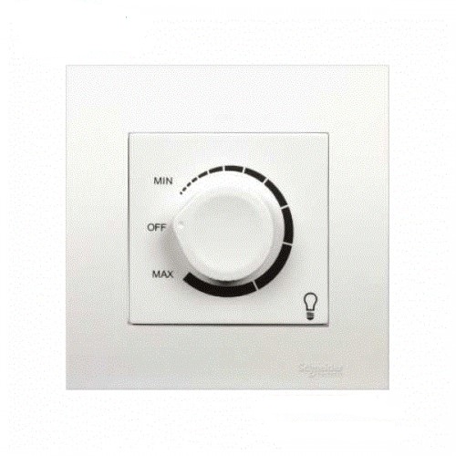 Công tắc đơn đèn mờ 400W KB31RD400_WE