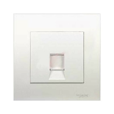 Ổ mạng đơn Cat6 chốt an toàn KB31RJ6_WE