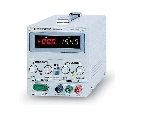 Nguồn DC chuyển mạch GW instek SPS-1820 (18V, 20A, 1CH)