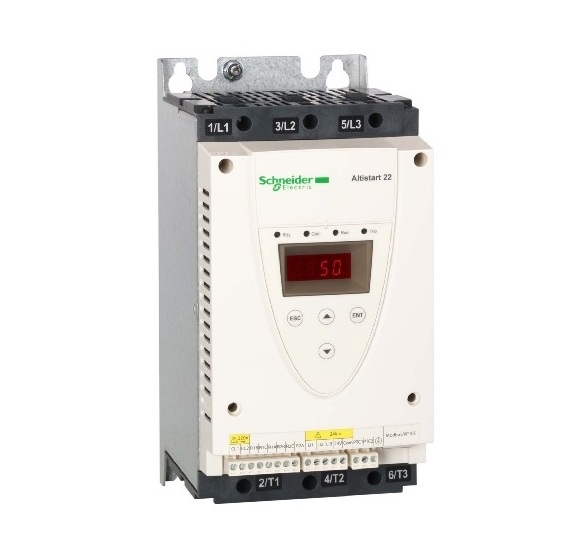 Bộ khởi động mềm và dừng mềm Schneider ATS22, 7,5kW, 17A điện áp 220-415VAC - ATS22D17Q